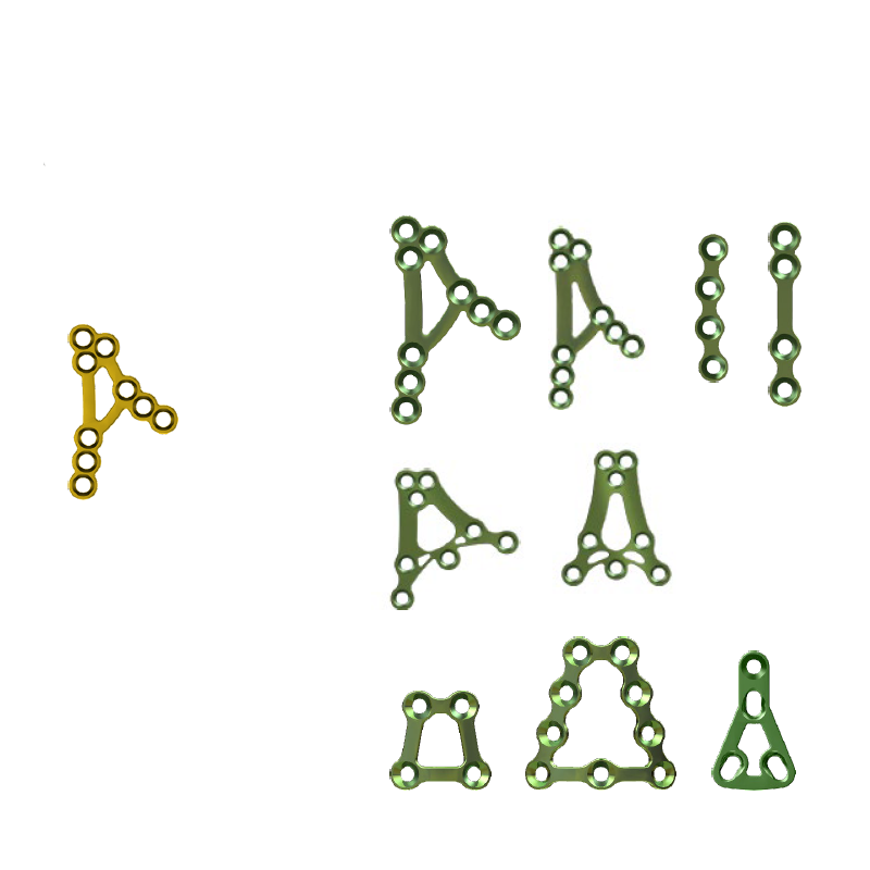 Mandibular condyle process implants